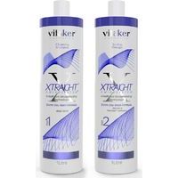 PROF. Vitaker London Xtraight Aminosystem intelligent Straightening Technology Sealing therapy matu atjaunošanas un taisnošanas komplekts, 1000 ml + 1000 ml