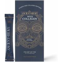 Ancient + Brave Wild Collagen - hidrolizēts jūras kolagēna peptīdu pulveris paciņāsб 15x5g