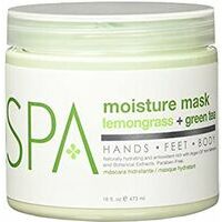 BCL SPA Lemongrass & Green Tea Moisture Mask - Maska rokām un kājām (Citronzāle + Zaļā tēja), 473ml