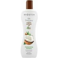 BioSilk Silk Therapy Organic Coconut Intense Moisturizing Shampoo 355ml - Mitrinošs šampūns bez sulfātiem
