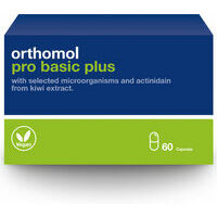 Orthomol Pro Basic Plus N60 - Microorganisms with kiwi for extra benefits