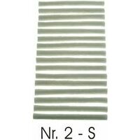Wimpernwelle  EYELASH ROLLS, 16pcs.,  2-mazs - S izmērs