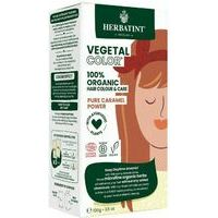 Herbatint Vegetal color Pure caramel power, 100 g / Augu krāsa - Karameļu brūna