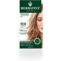 Herbatint Permanent HAIRCOLOUR Gel - Copperish Gold, 150 ml / Matu krāsa Misiņa zeltains