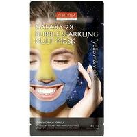 Purederm Galaxy 2x Bubble Sparkling Multi Mask Yellow & Violet - Attīroša sejas maska, 1gb ()