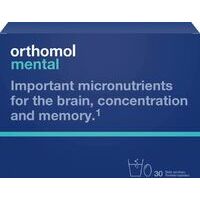 Orthomol Mental N30 - Основные пищевые вещества для поддержания умственной работоспособности