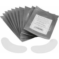 Self-adhesive BINACIL skin protection pads 7.6 x 2.9 cm, 100pcc. - Pašlīmējošie ādas aizsardzības spilventiņi skropstu krāsošana procedūrā