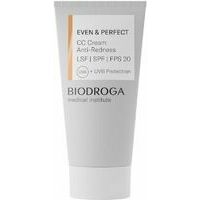 Biodroga Medical EVEN & PERFECT CC CREAM ANTI-REDNESS  SPF 20, 30ml  - CC krēms ar SPF un toni apsārtušai ādai